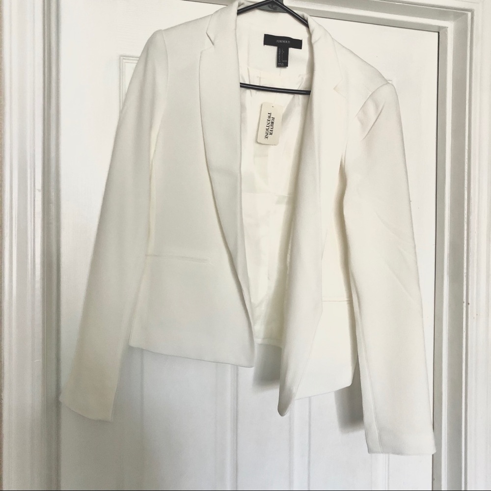 NEW White Blazer